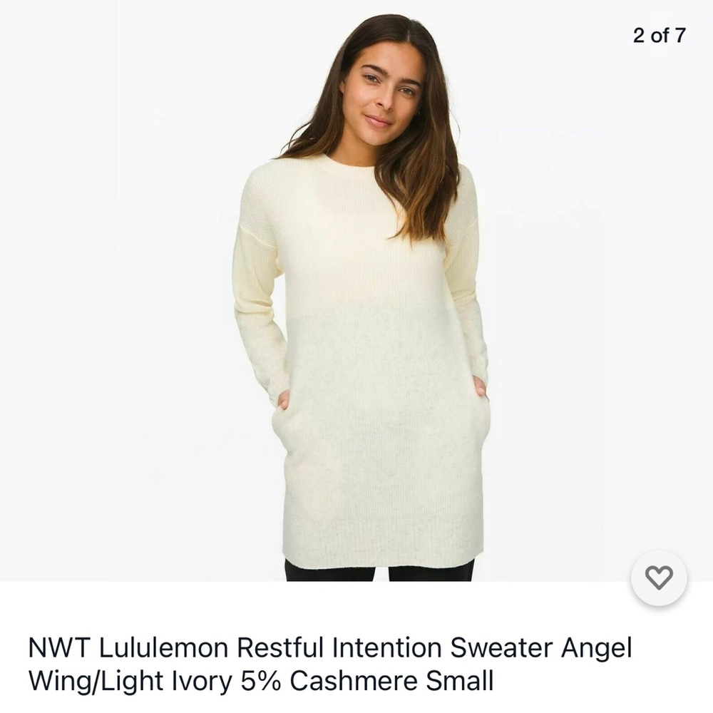 Restful intentions Sweater. New with tags